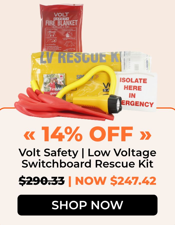VOLT SAFETY LVR-KIT | LOW VOLTAGE SWITCHBOARD RESCUE KIT On Sale for 14% Off.