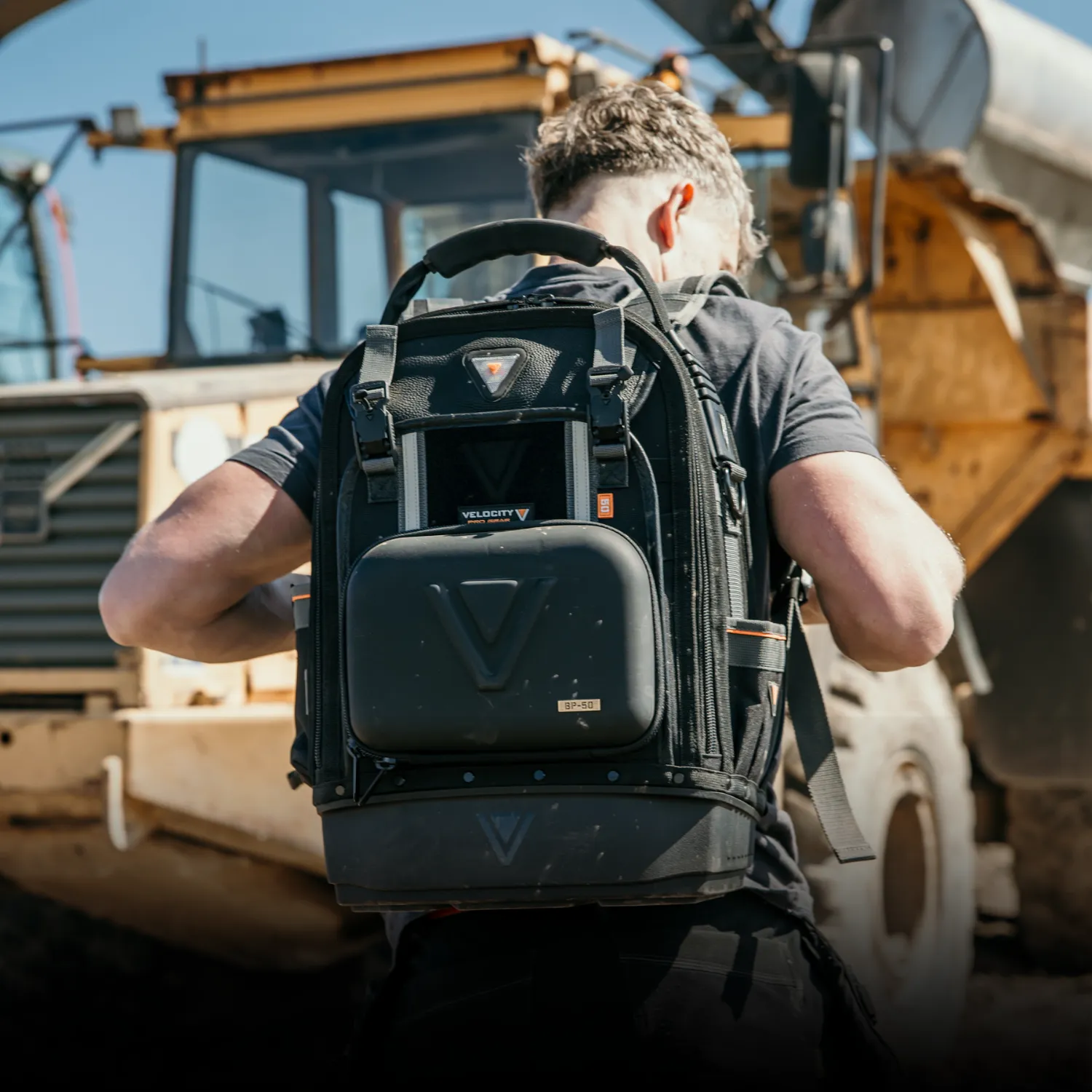 Click here to shop Rogue 50 Tool Backpack 36 Pockets LED Light