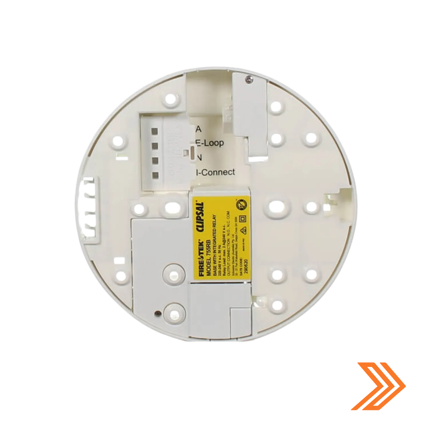 Click here for the Clipsal 755RB relay base for 240V smoke alarms.
