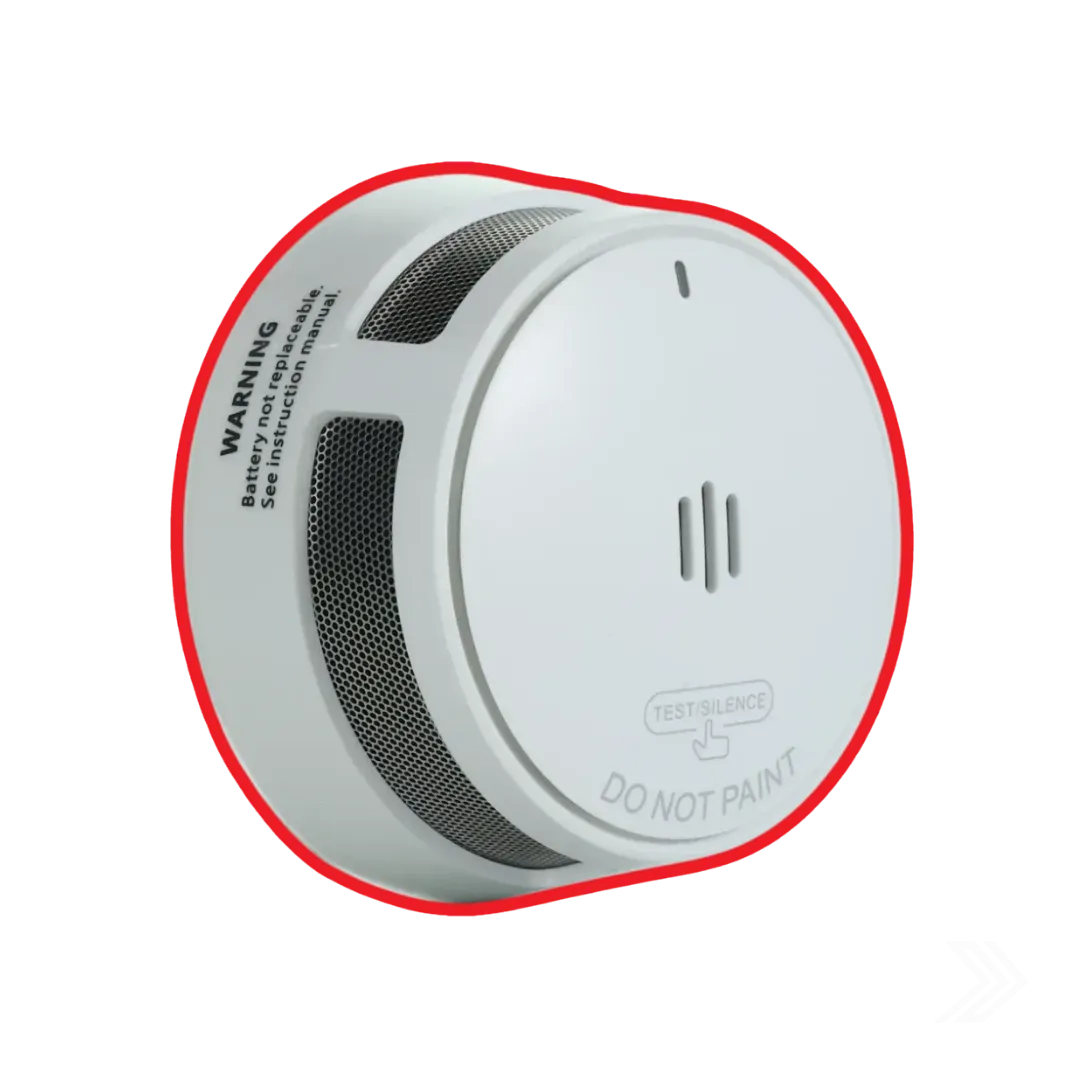 Click here to shop Stand Alone 10-Year Lithium Smoke Alarm