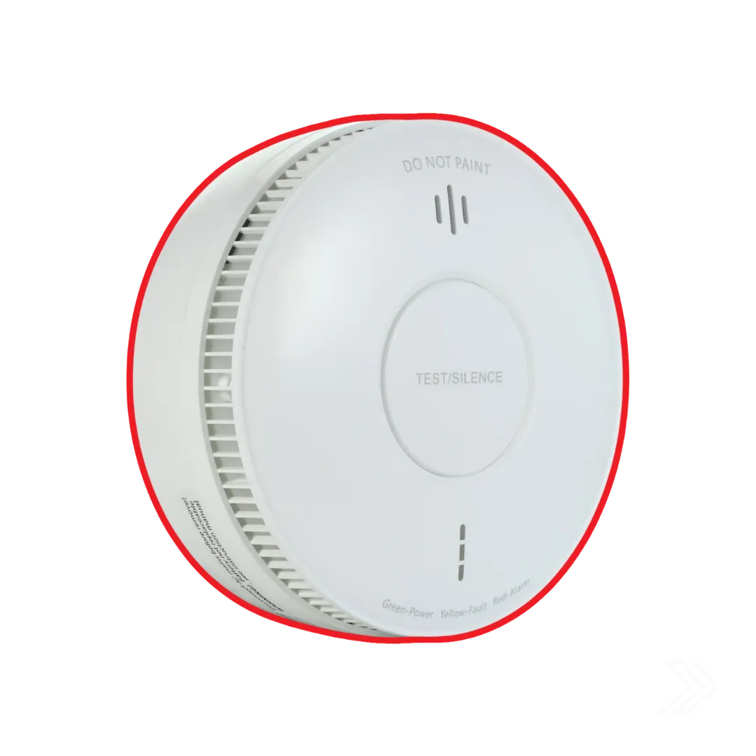 Click here to shop the 240V Mains Smoke Alarm Lithium Backup