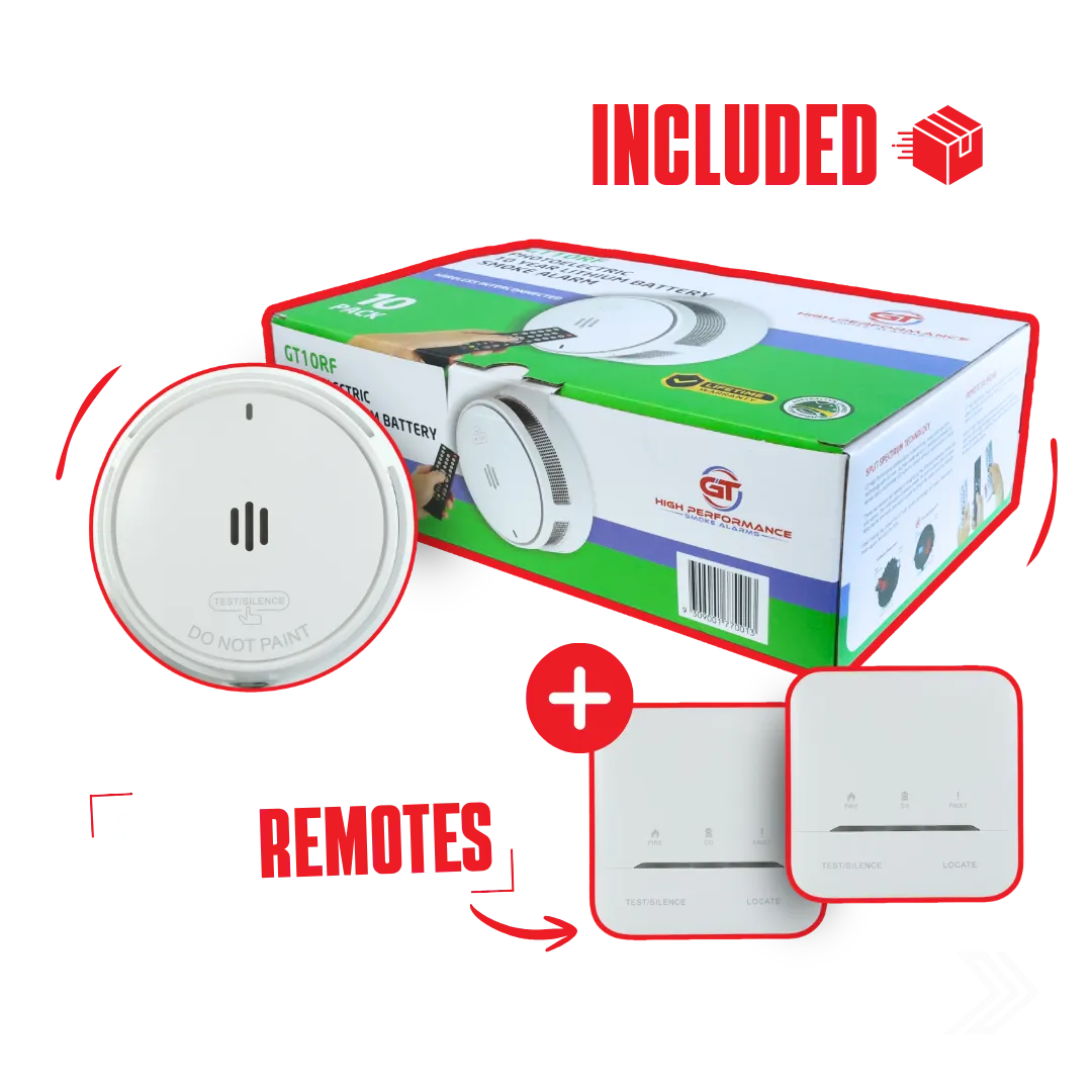 Click here for a smoke alarm 10 bundle and 2 free remotes, with free shipping included.