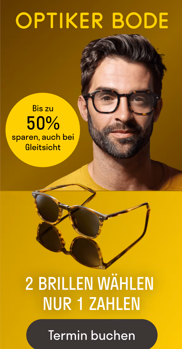Optiker Bode // 2 für 1 // Herren