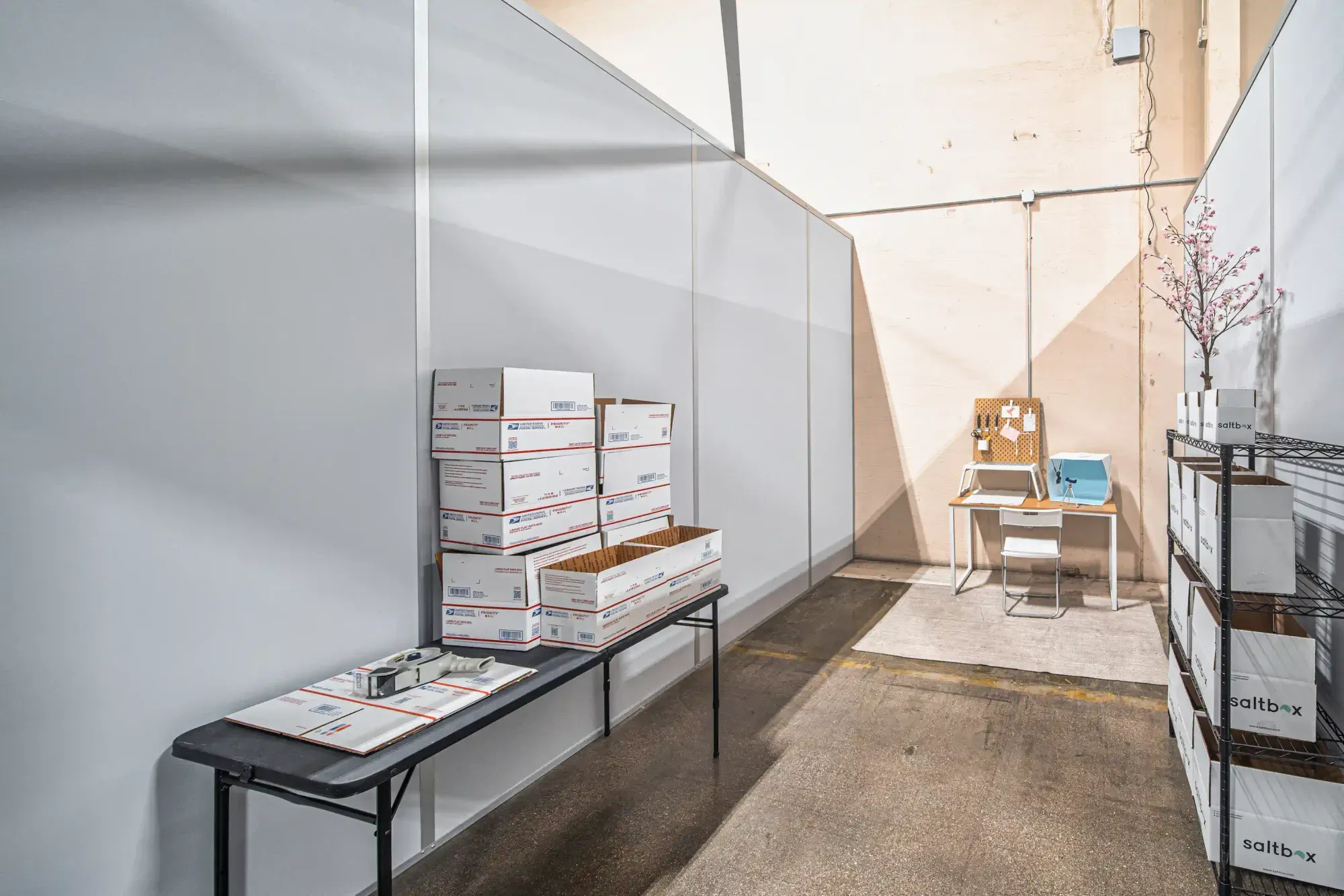 Starter warehouse suite at Saltbox