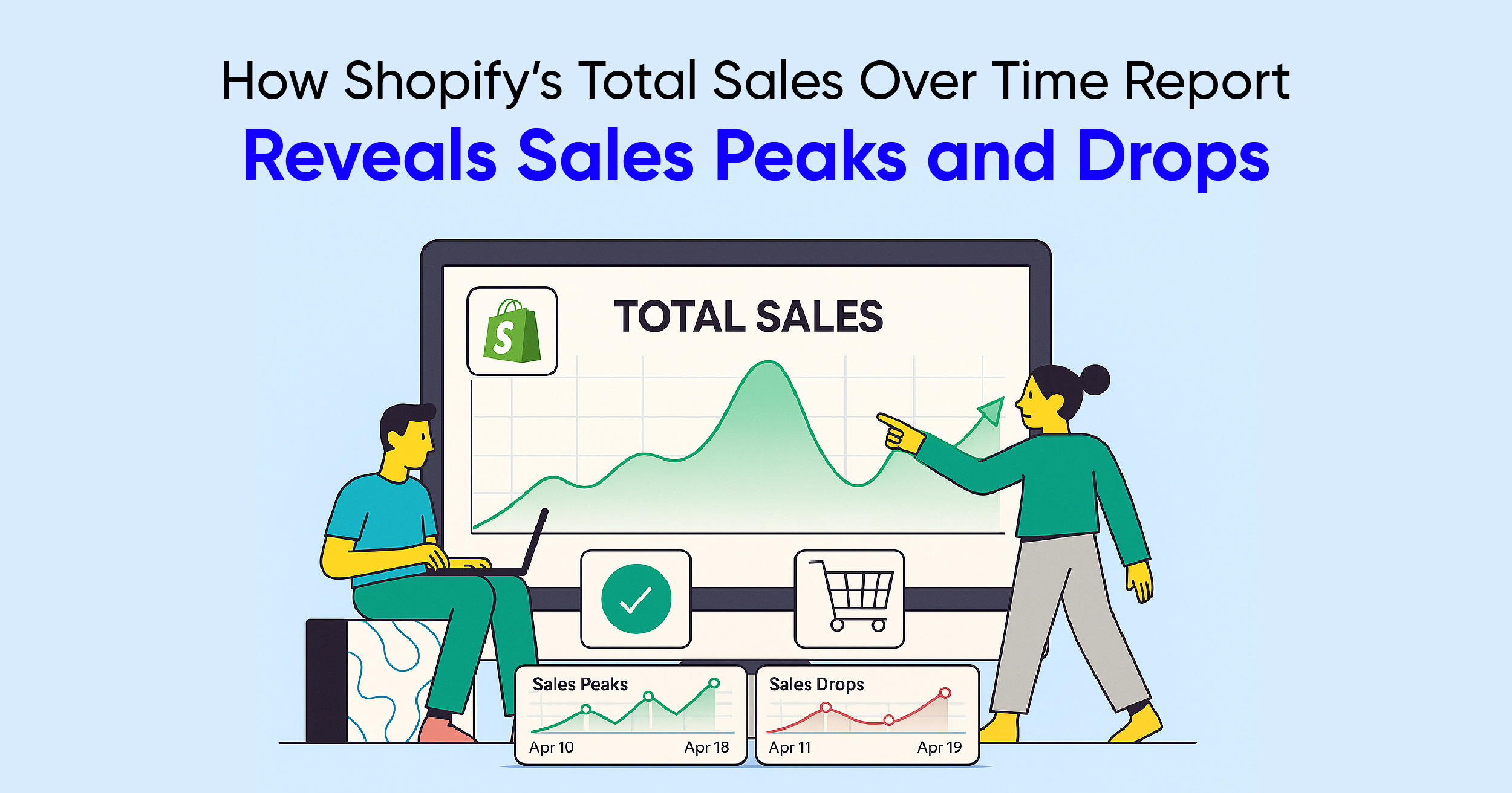 How Shopify’s Total Sales Over Time Report Reveals Sales Peaks and Drops