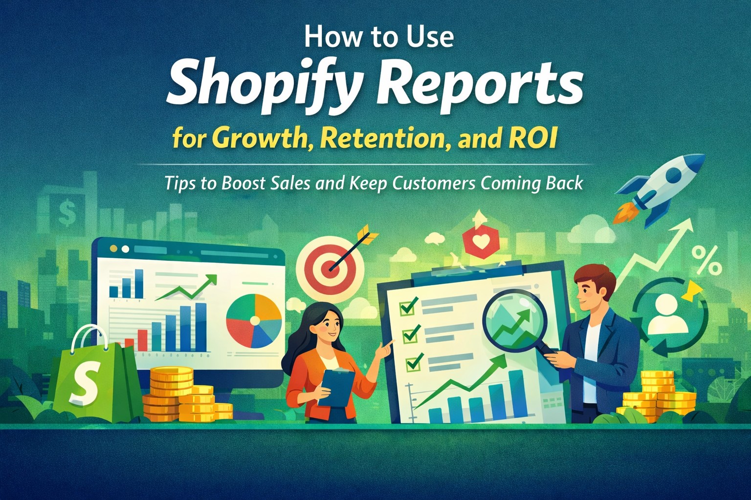 How to Use Shopify Reports for Growth, Retention, and ROI