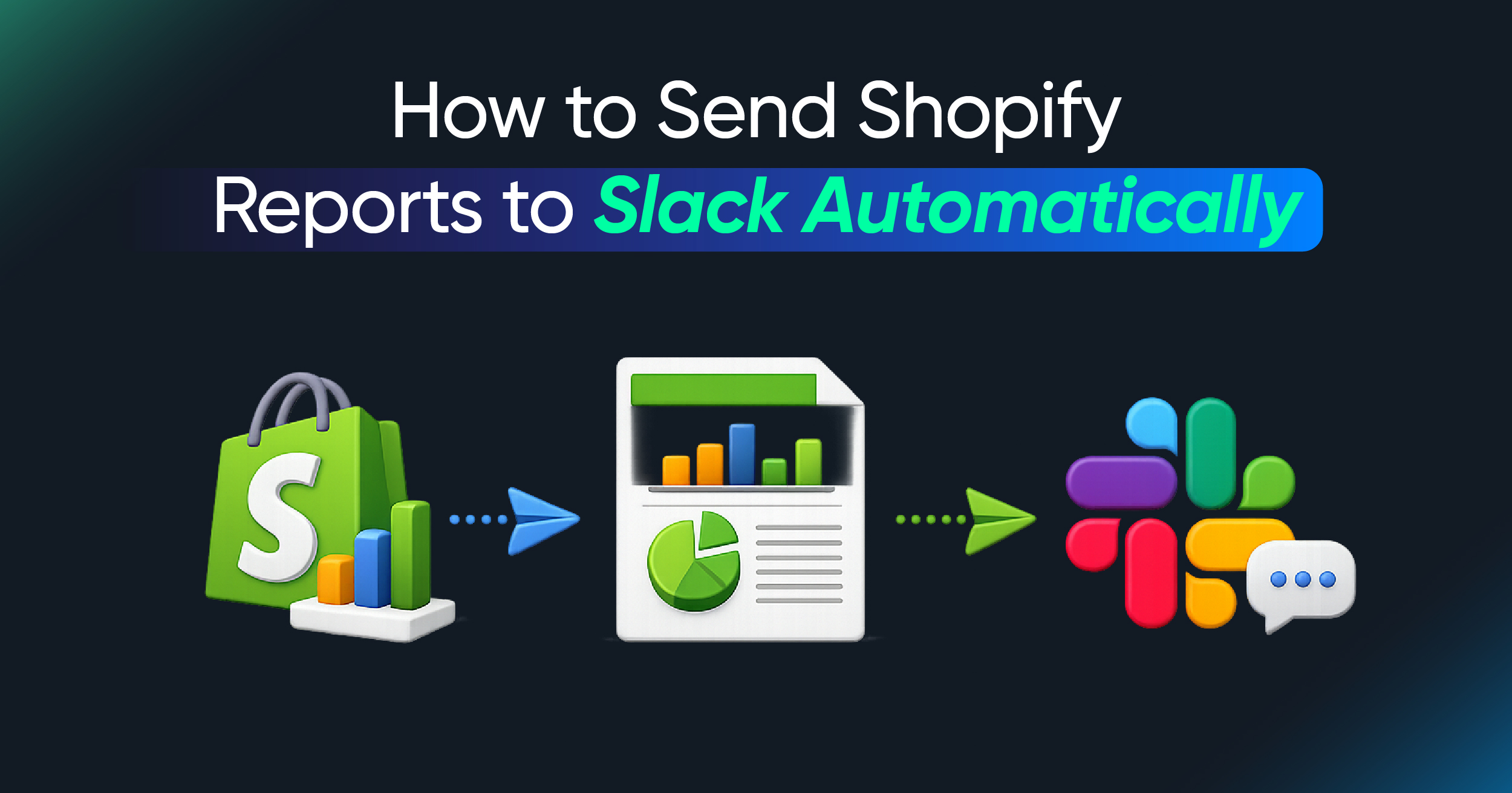 How to Send Shopify Reports to Slack Automatically