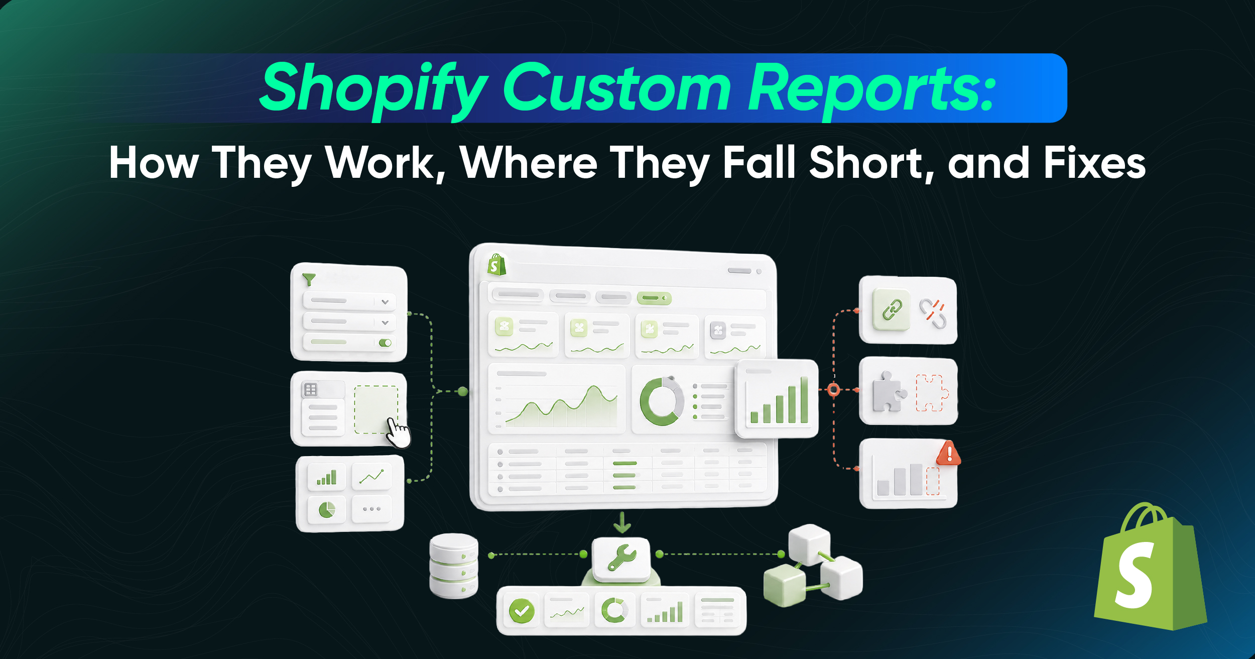Shopify Custom Reports: How They Work, Where They Fall Short, and Fixes