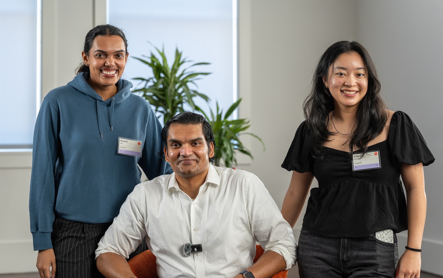 A photo of the founders - Rachel Asir, Matthew Asir, Claire Jutabha