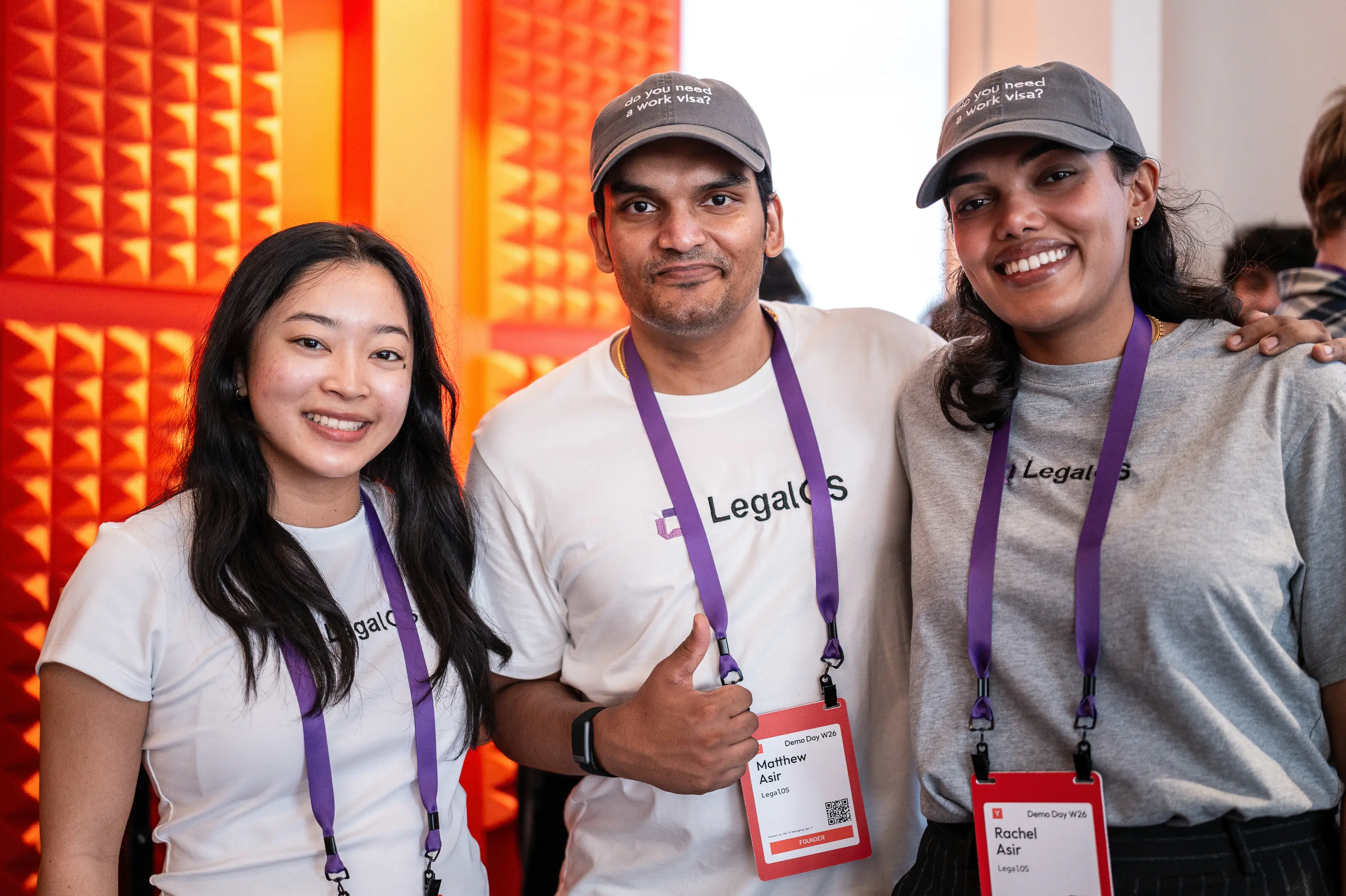 A photo of the founders - Rachel Asir, Matthew Asir, Claire Jutabha