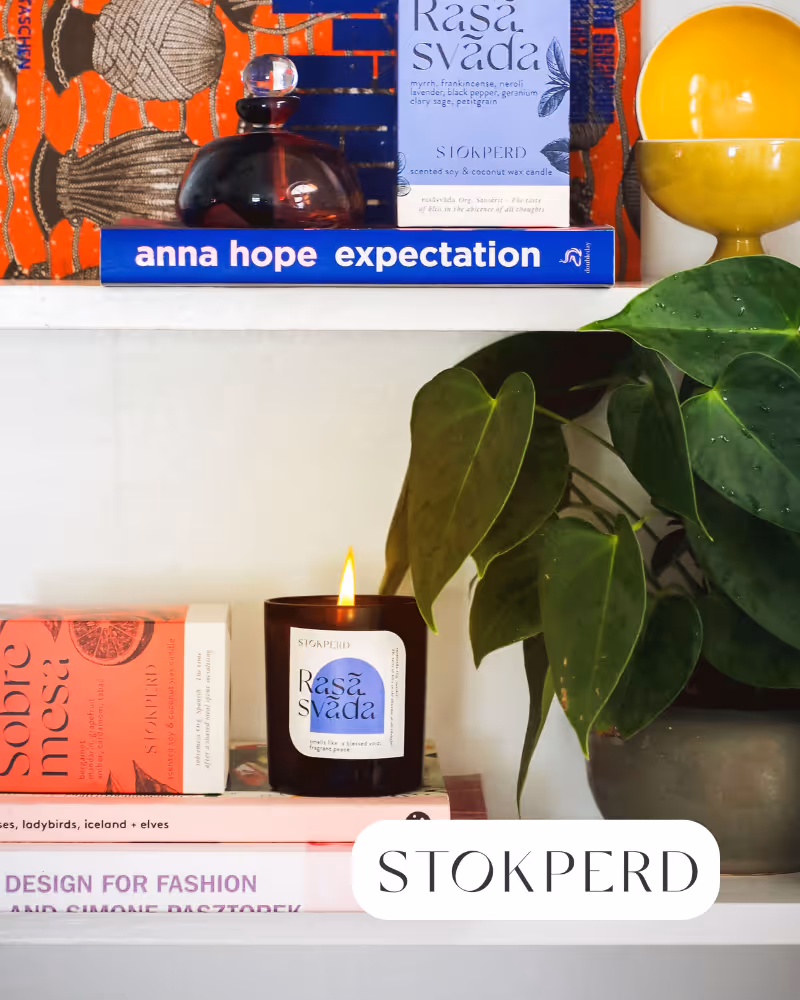 Stokperd Candles Brand Image