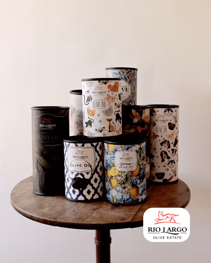 Rio Largo Olive Oil Brand Image