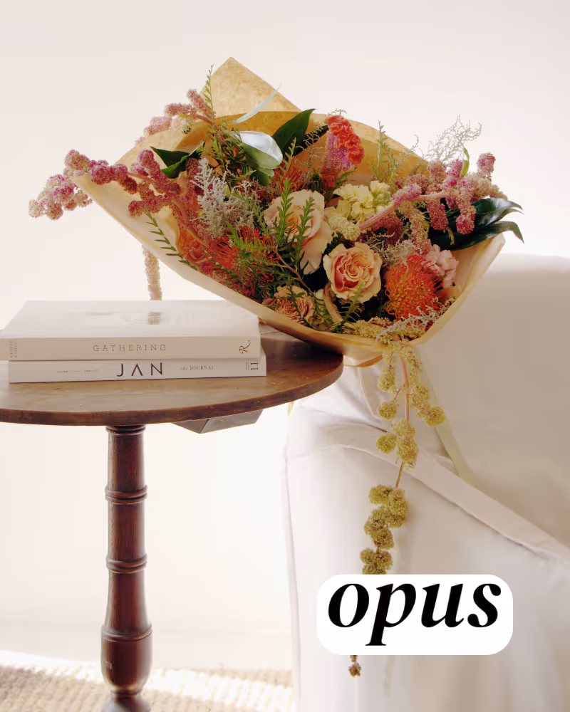 Opus Bespoke Bouquets Brand Image