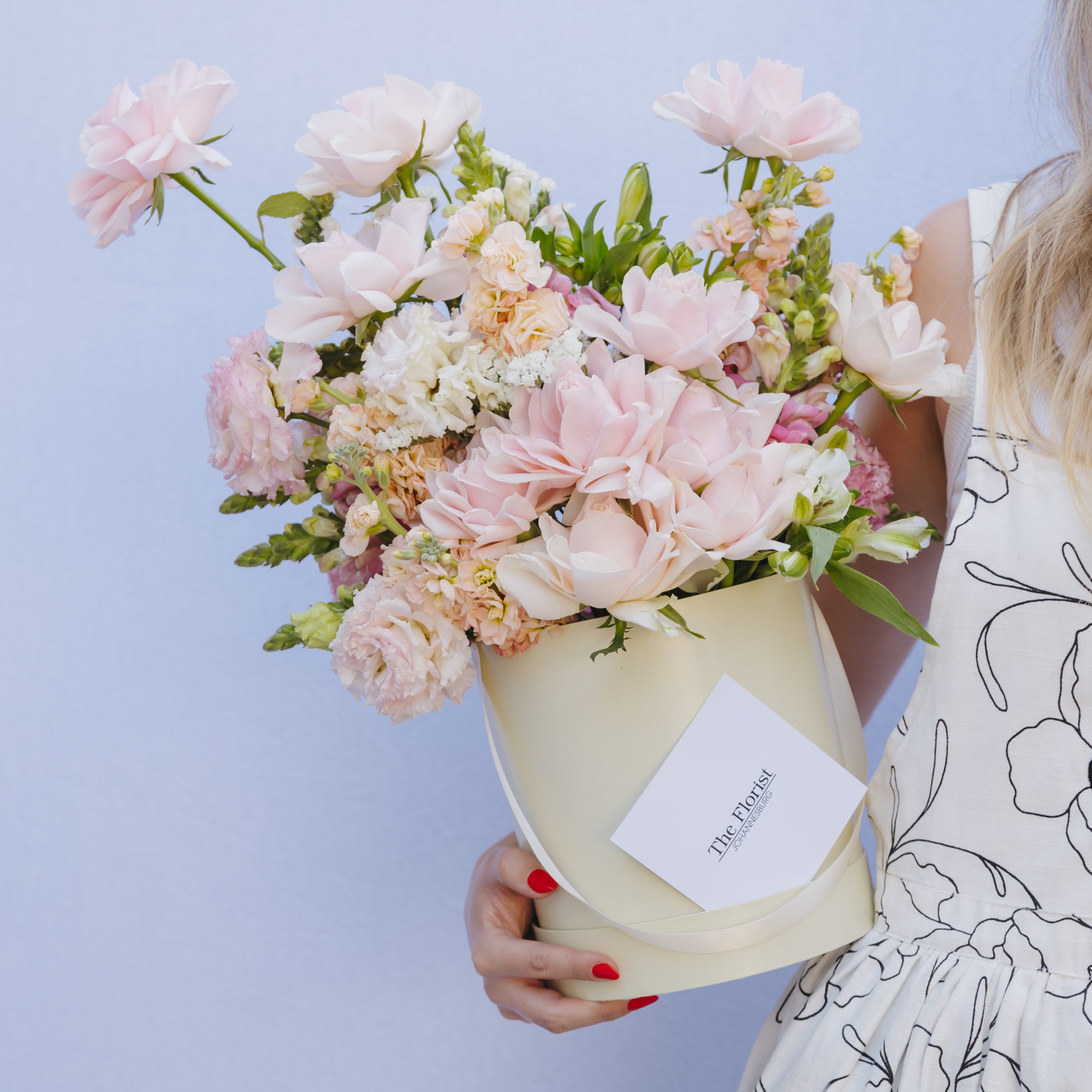 The Florist Johannesburg Best of the Day Hatbox Signature