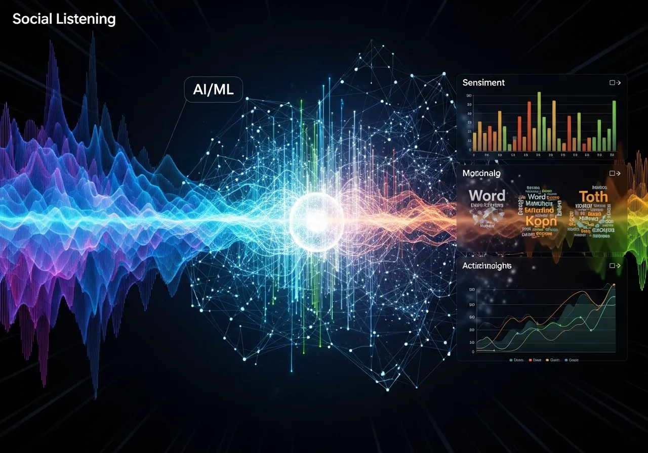 อนาคตของ Social Listening เมื่อ AI, Machine Learning และ NLP ไม่ได้มาแค่ "ฟัง" แต่มาเพื่อ "เข้าใจ"