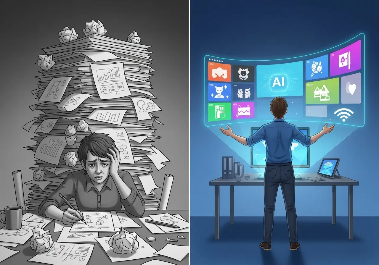 AI ไม่ได้มาแย่งงาน แต่มาแย่ง 'งานถึก' ทำไม Ad Creative Generation ถึงเป็นอาวุธลับใหม่ของ Graphic Designer