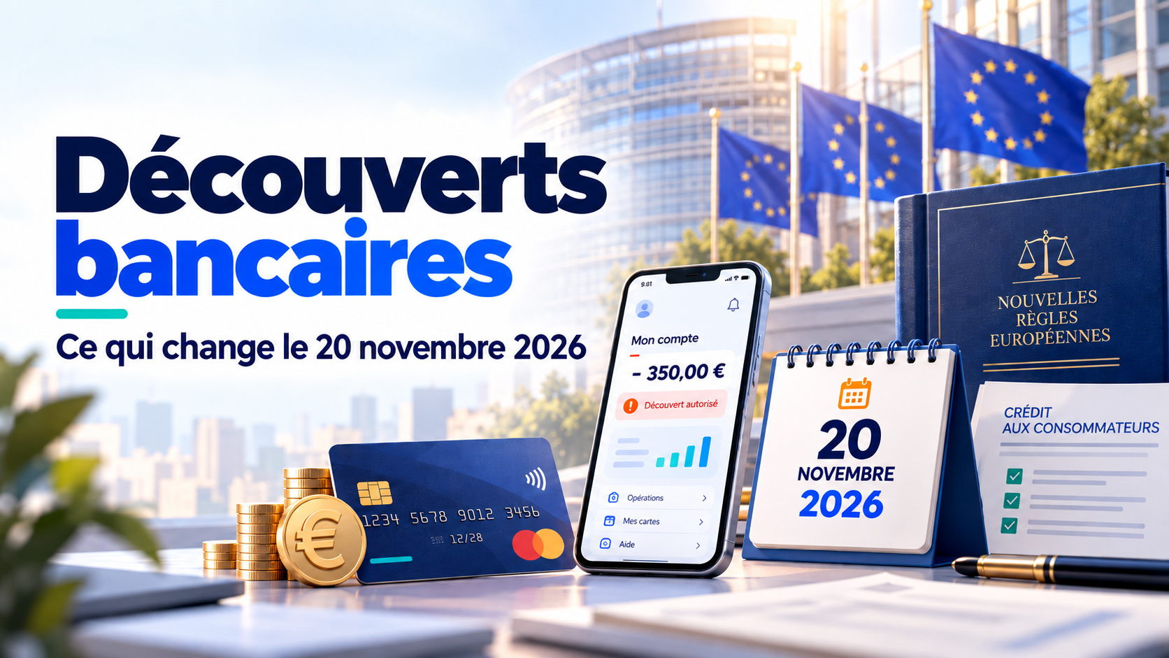 Découvert bancaire : ce qui change le 20 novembre 2026