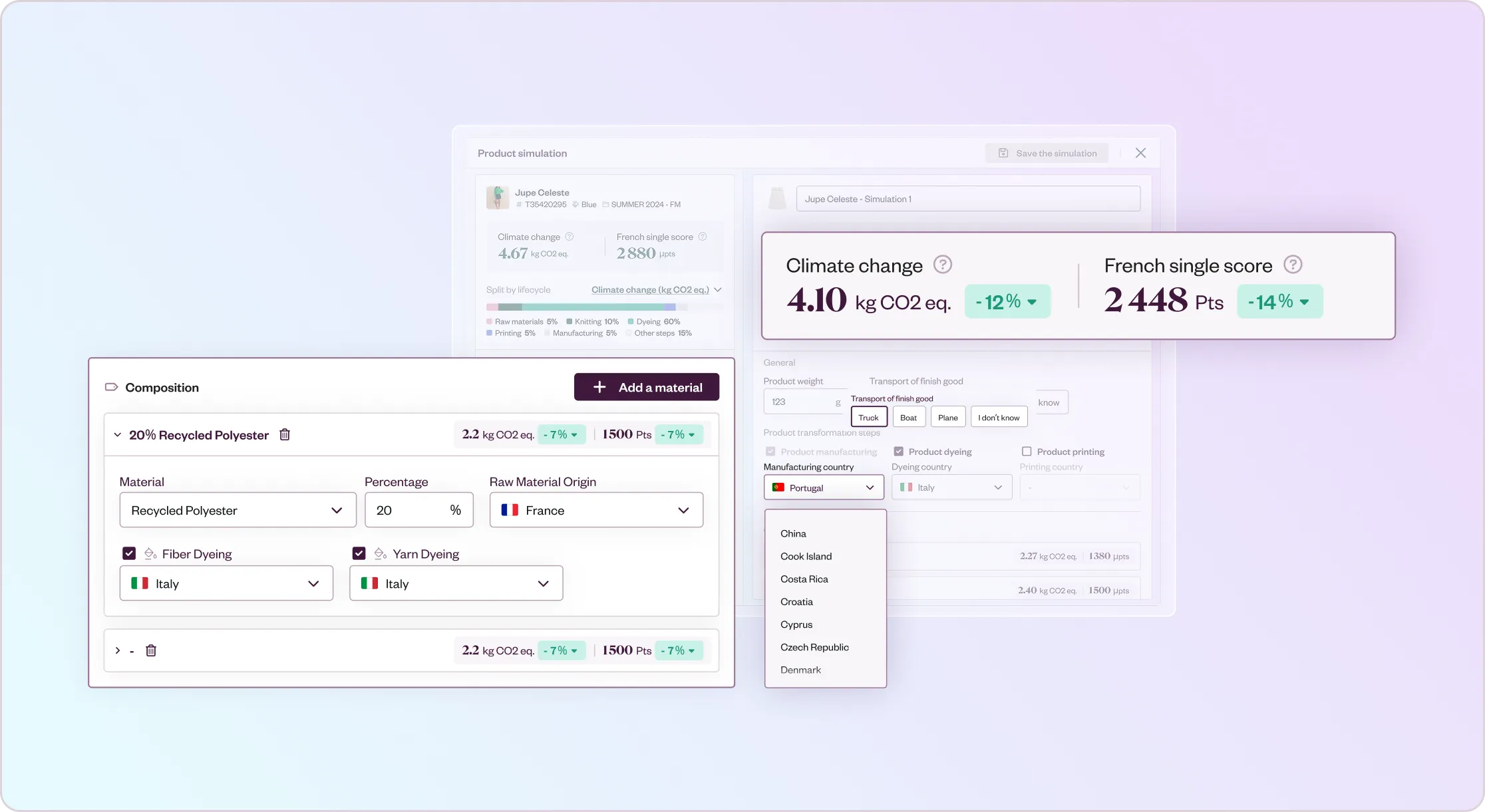 Make informed ecodesign choices with real-time data — Fairly Made