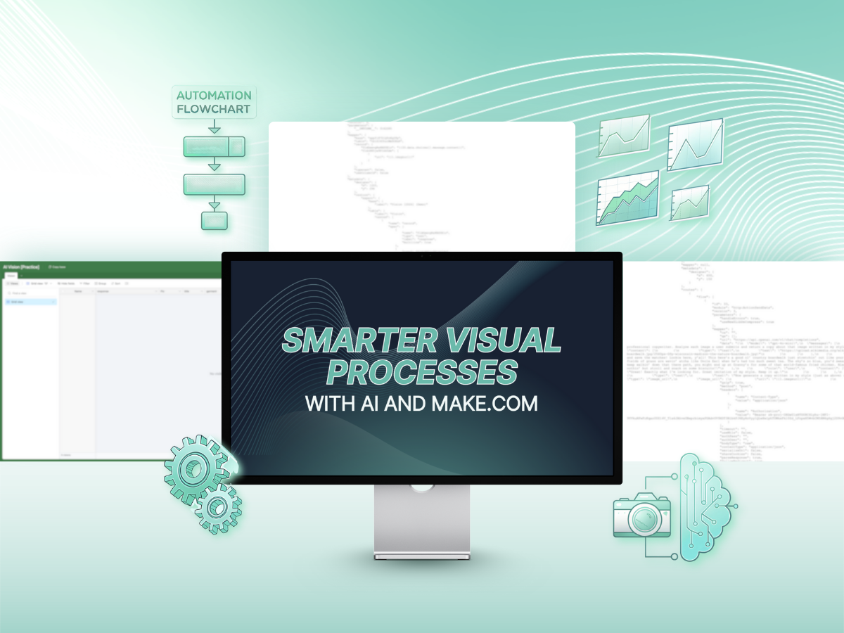 AI visual workflow course with Make.com automation tools