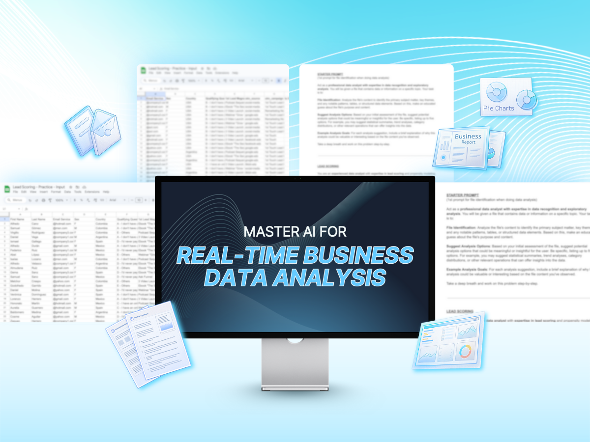 AI data analysis course for real-time business insights