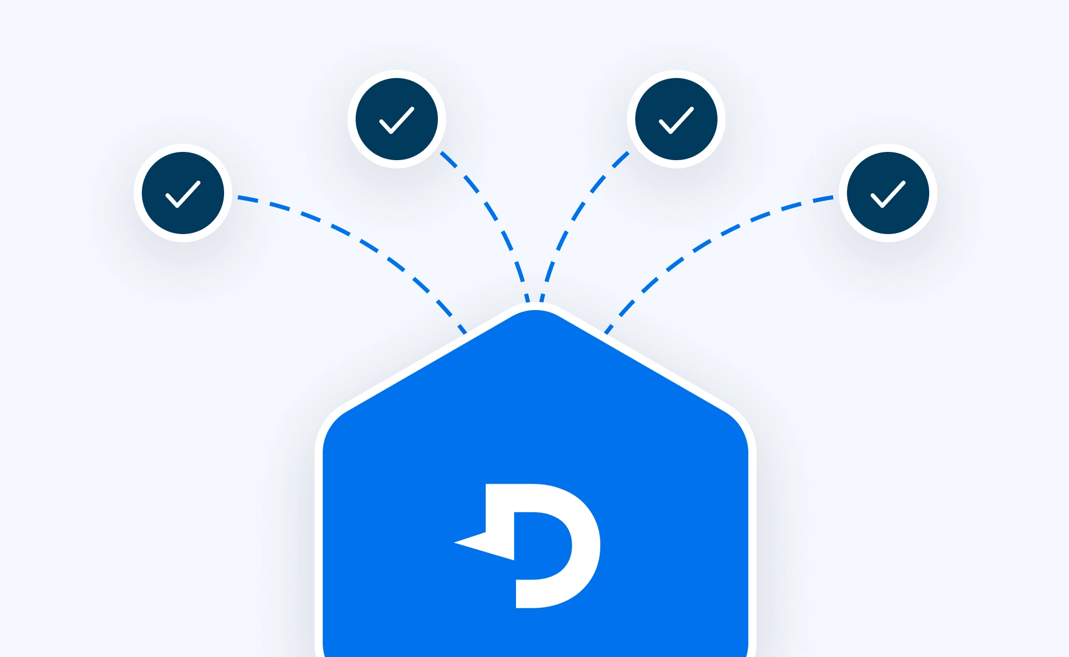 An image representing Dispatch integration with various existing systems.