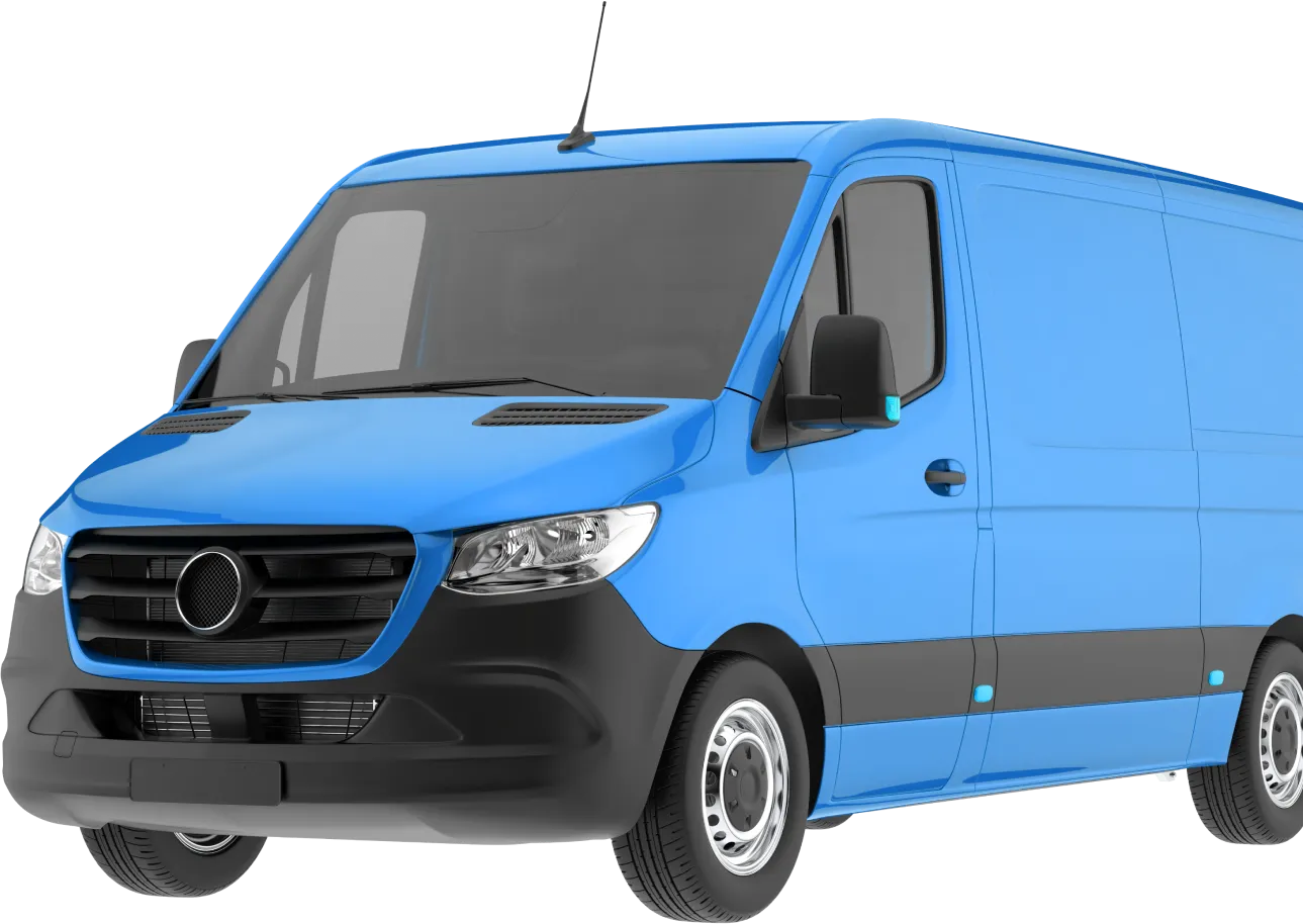A cargo van available for Dispatch deliveries.