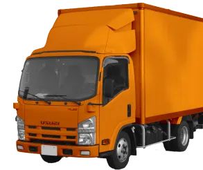A box truck available for Dispatch deliveries.