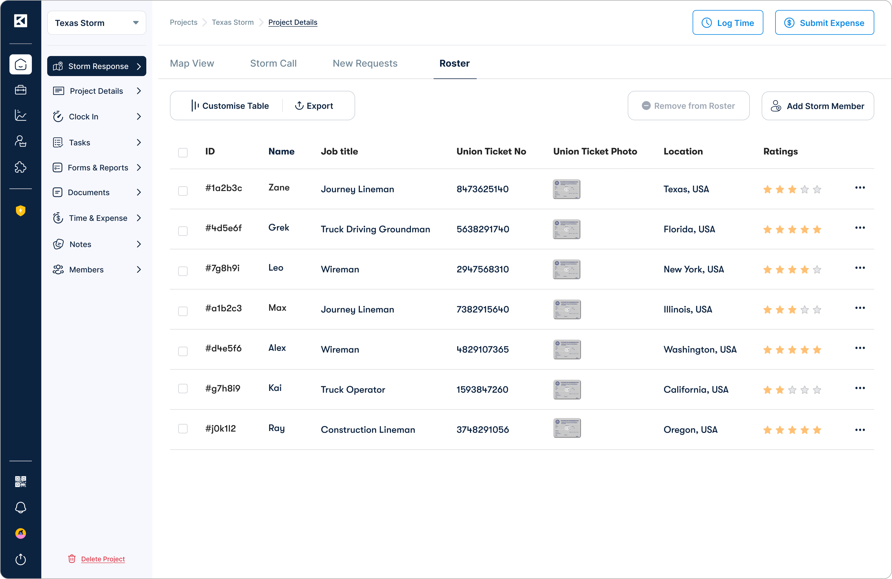 Quick storm roster building with KYRO AI