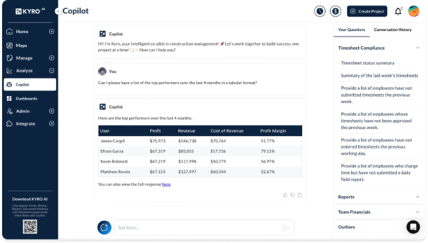 Gen AI - Copilot feature that can be used in storm response