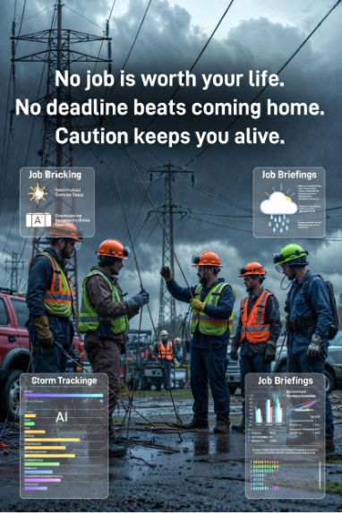 lineman safety in storm response by StormShield