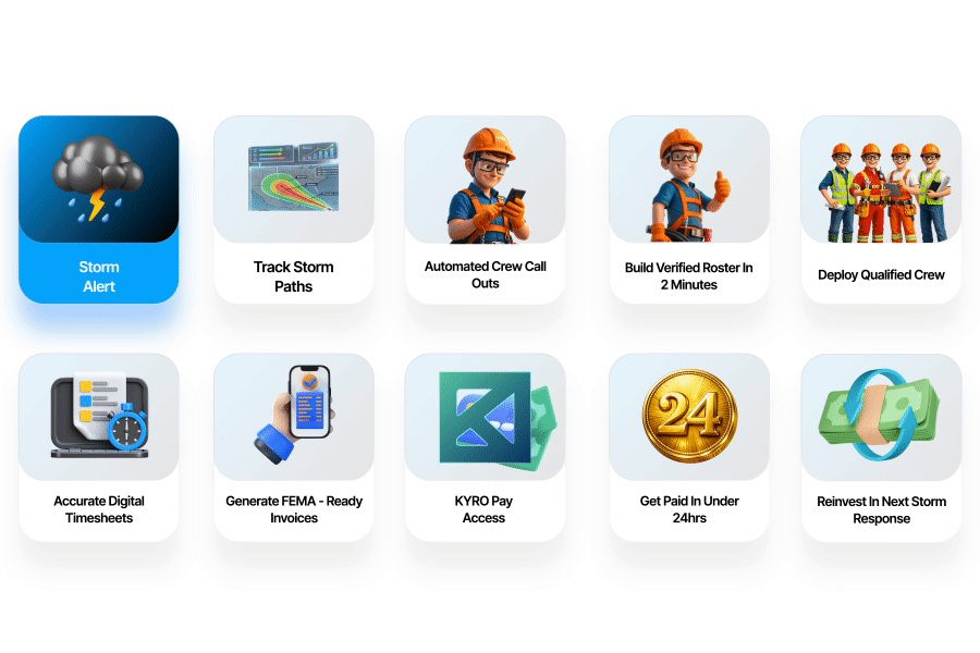 End-to-end storm response with KYRO AI StormShield 