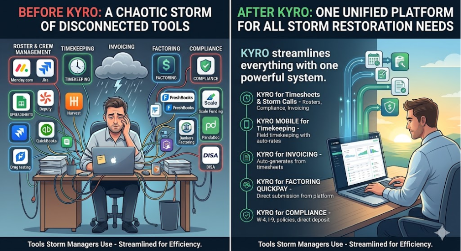 Modern Storm Manager Advantage - KYRO AI 