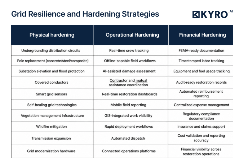Physical hardening vs Operational hardening vs Financial hardening 