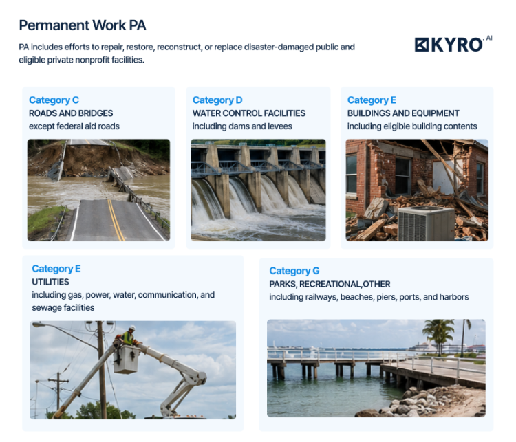 Permanent work public assistance - FEMA