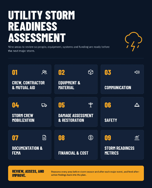 Utility Storm readiness assessment