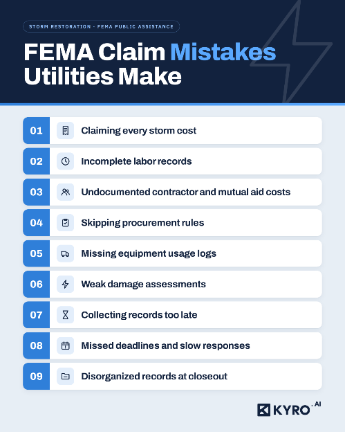 FEMA Reimbursement Mistakes