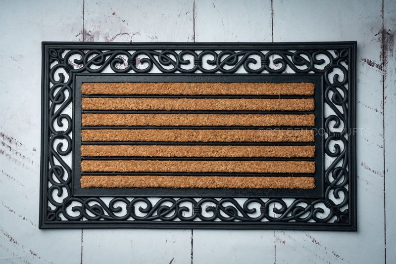 Iron grill mat