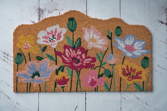 Shaped PVC-Backed Coir Doormats