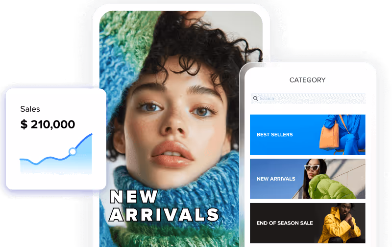 Image showing in the style website