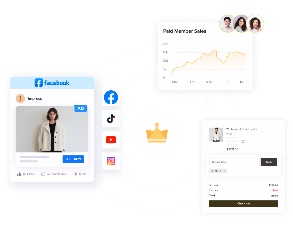 Natively integrated loyalty engine