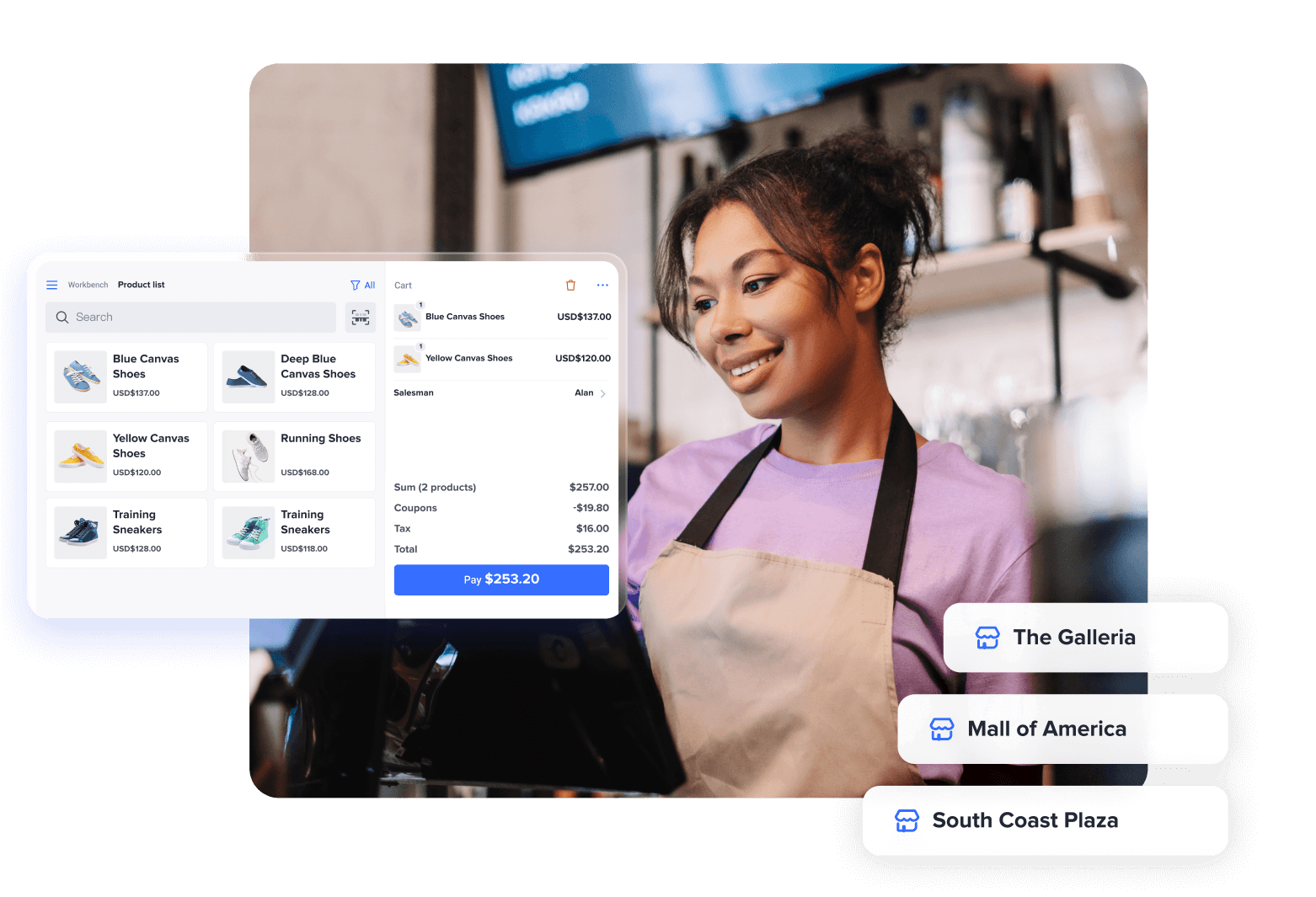 Unify online with offline retail with SHOPLINE POS