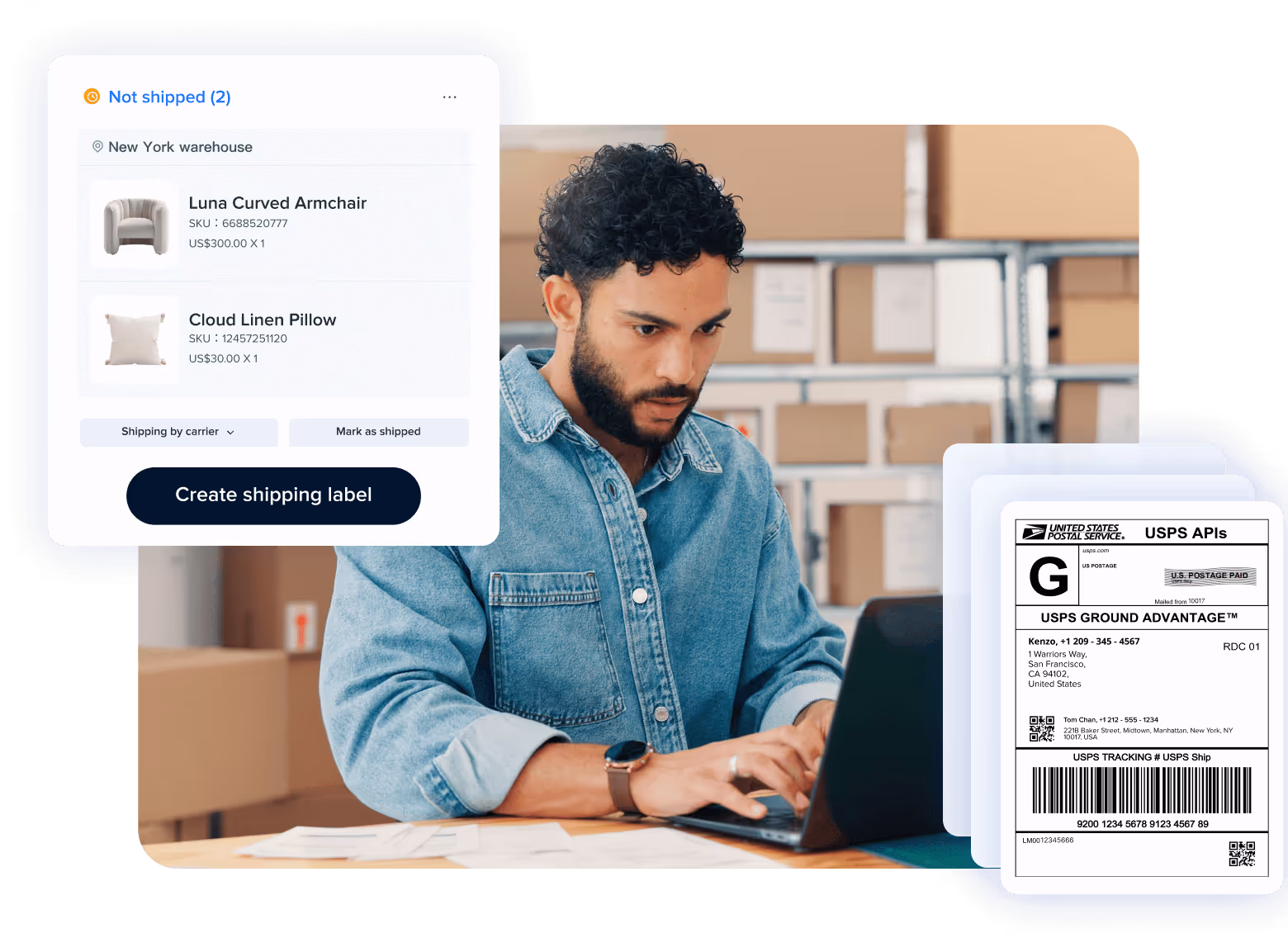 Start shipping with minimal effort — at no extra cost