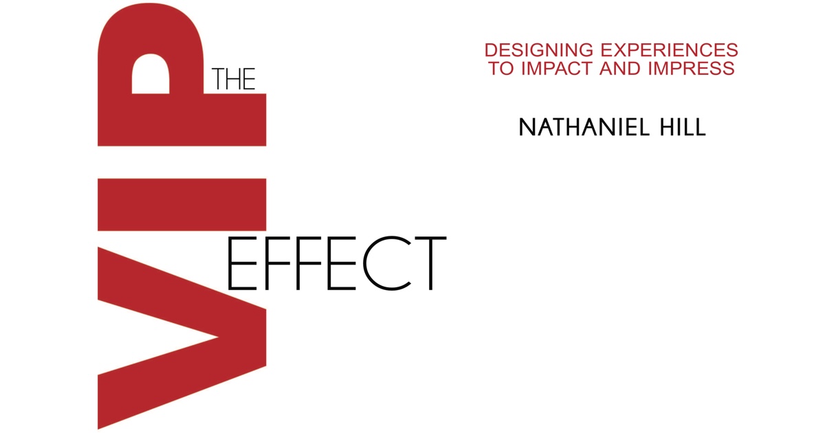 Nathaniel Hill Announces Debut Book The VIP Effect