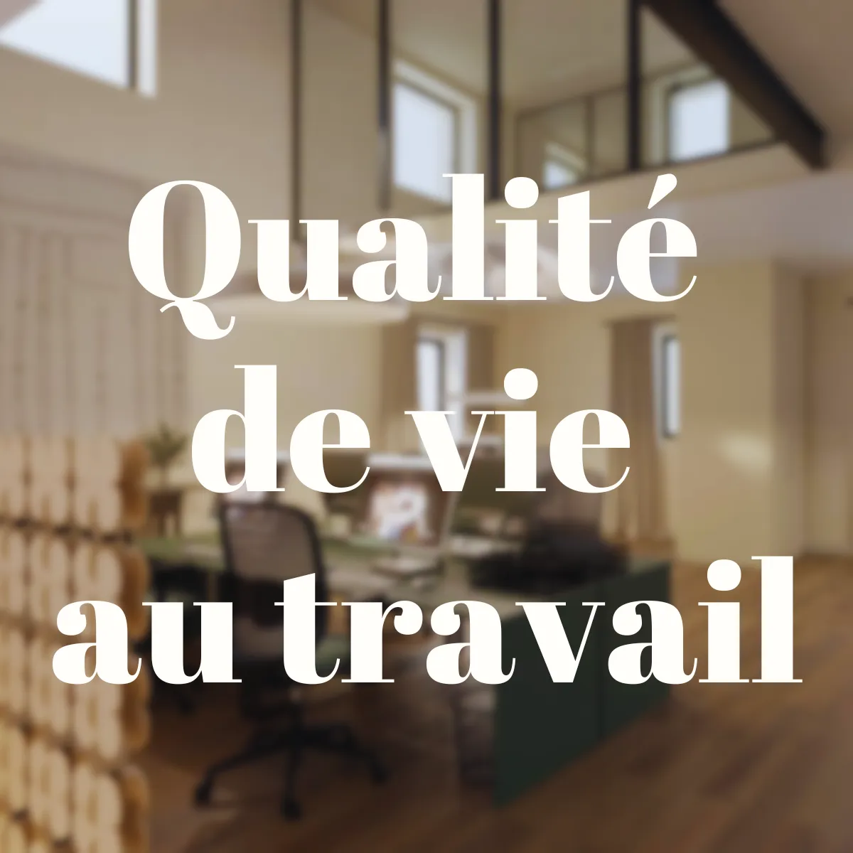 QUALITE DE VIE AU TRAVAIL 