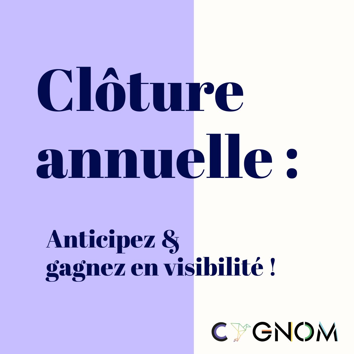 La clôture annuelle