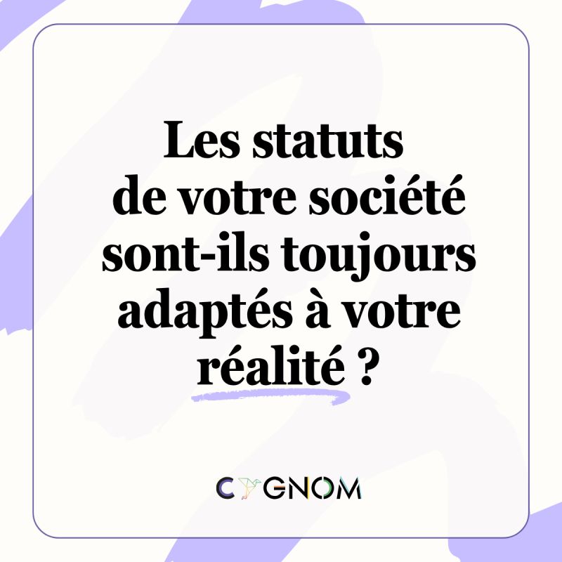 MISE A JOUR DES STATUTS 