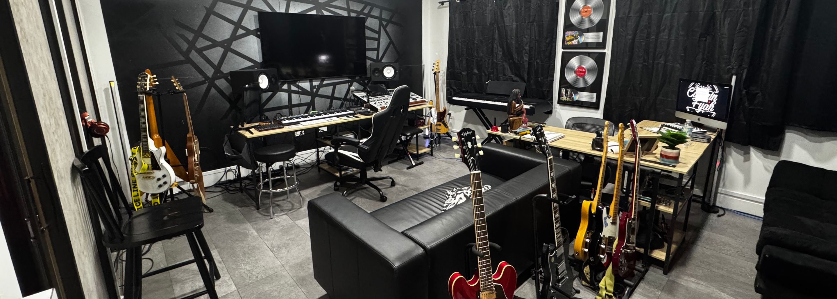 Recording and Rehearsal Studio Spaces at Captain Fyah Records