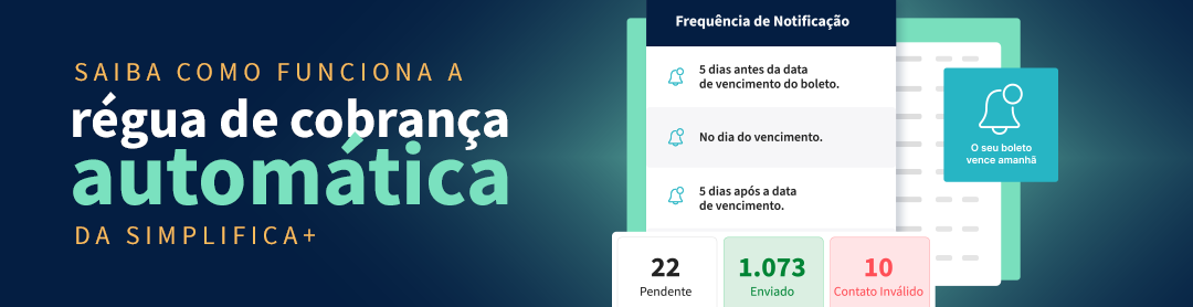 Saiba como funciona a Régua de Cobrança Automática da Simplifica+