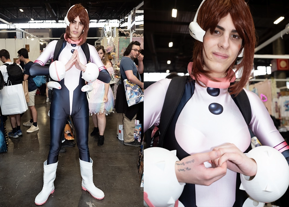 Lamy en Uraraka Ochako, Japan Expo