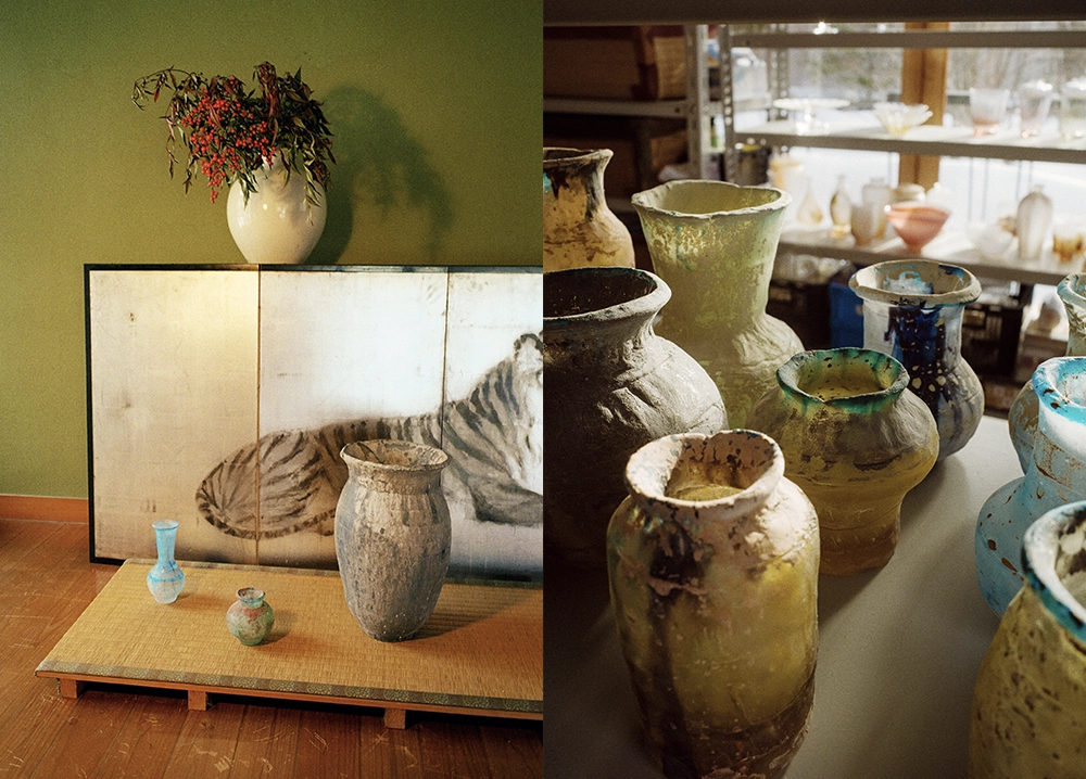 Les vases de Shun Kumagai